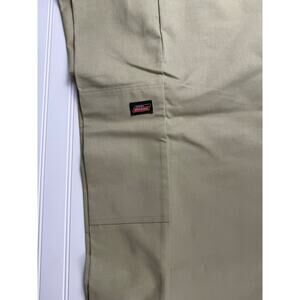 Dickies 38x34 Loose Fit Double Knee Work Pants Khaki Green NWT Mens Utility